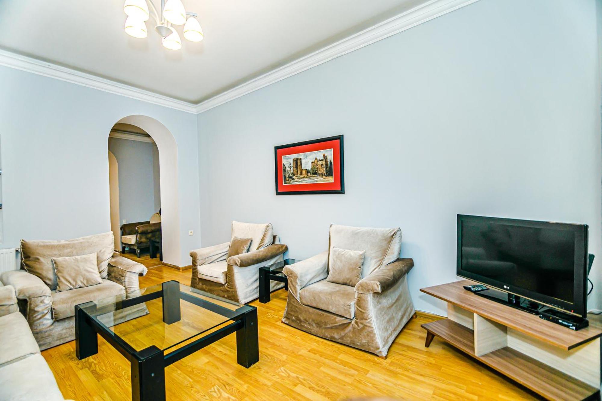 Azneft Royal Suite Apartment Sea View บากู ภายนอก รูปภาพ