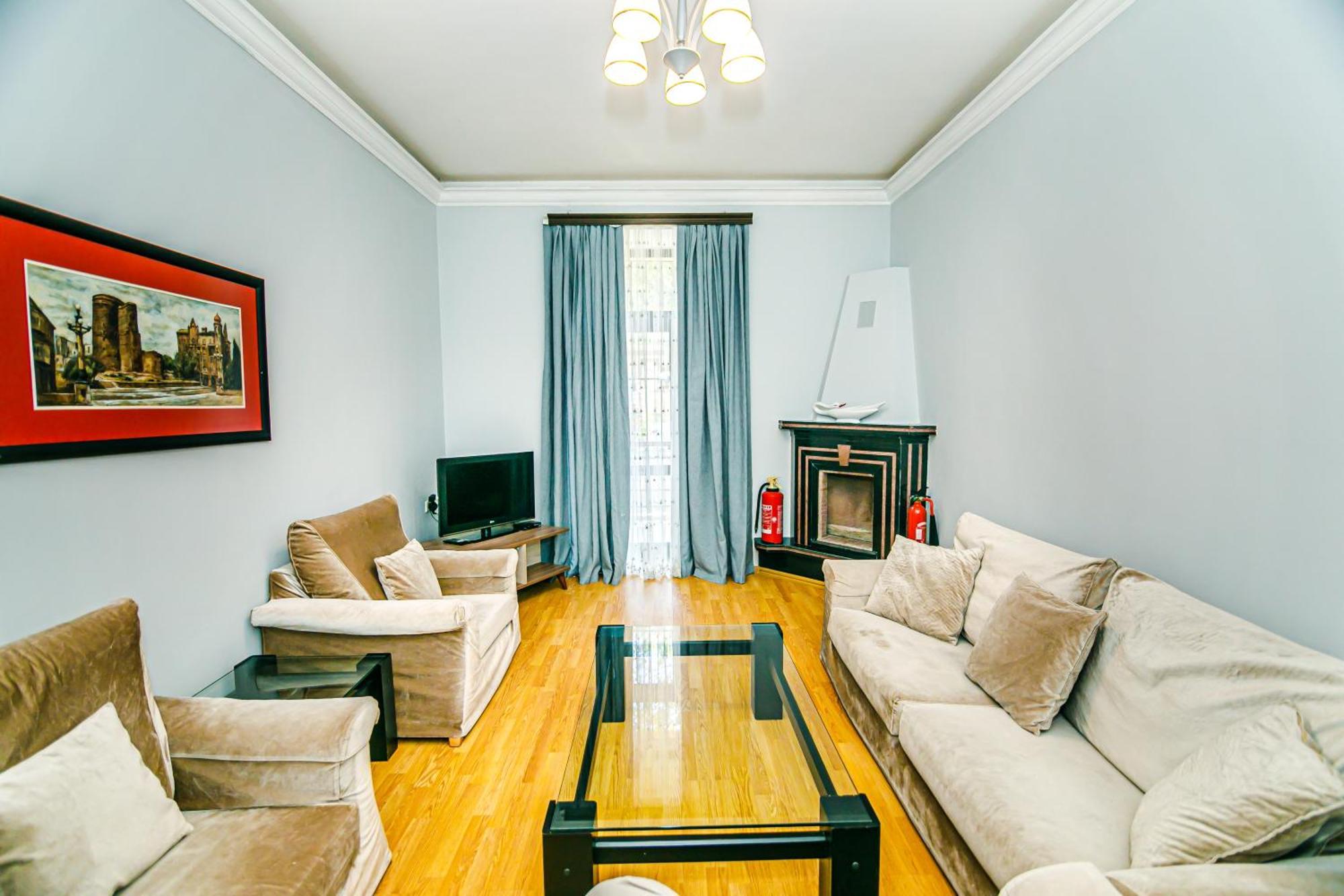 Azneft Royal Suite Apartment Sea View บากู ภายนอก รูปภาพ
